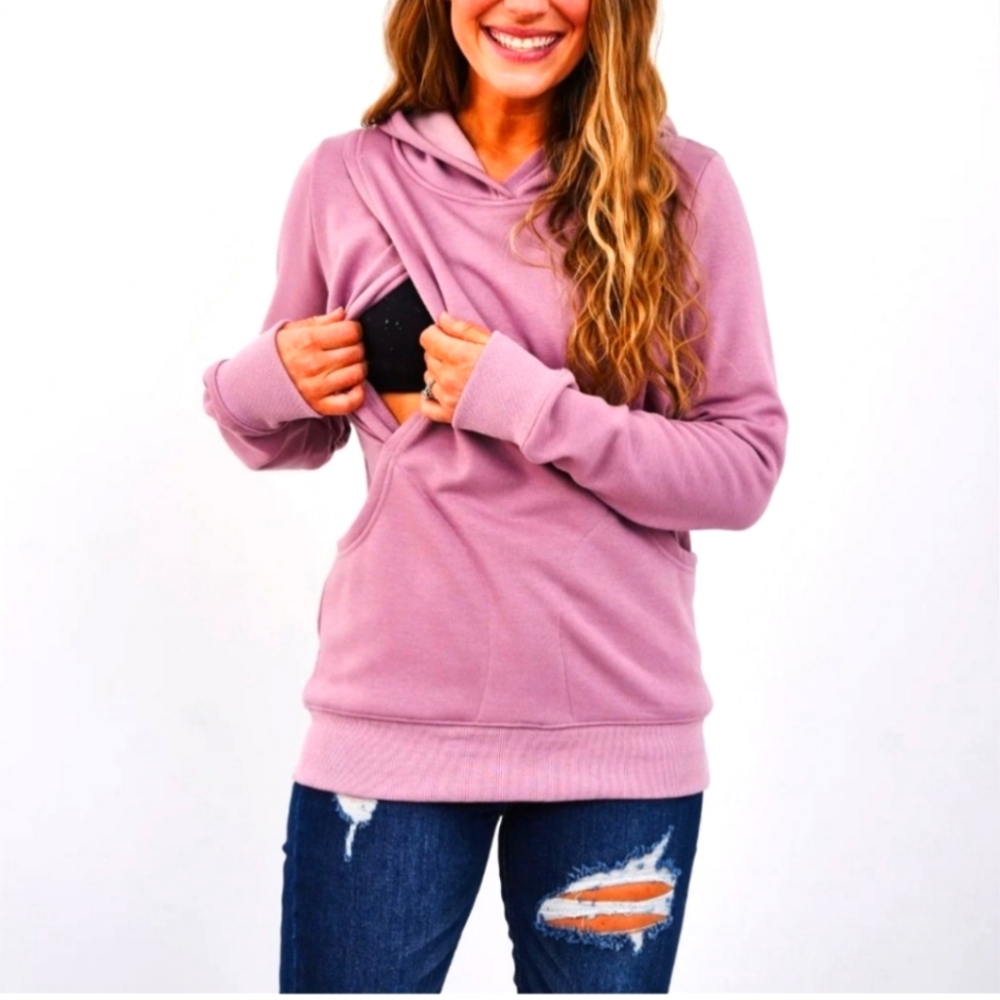 NWOT Latched Mama Nursing Hoodie